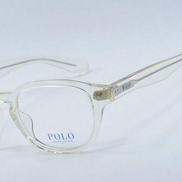 NEW POLO RALPH LAUREN PH2261U 5034 SHINY TRANSPARENT PINOT GREY EYEGLASSES - Picture 3 of 9